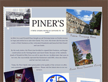 Tablet Screenshot of piners.net